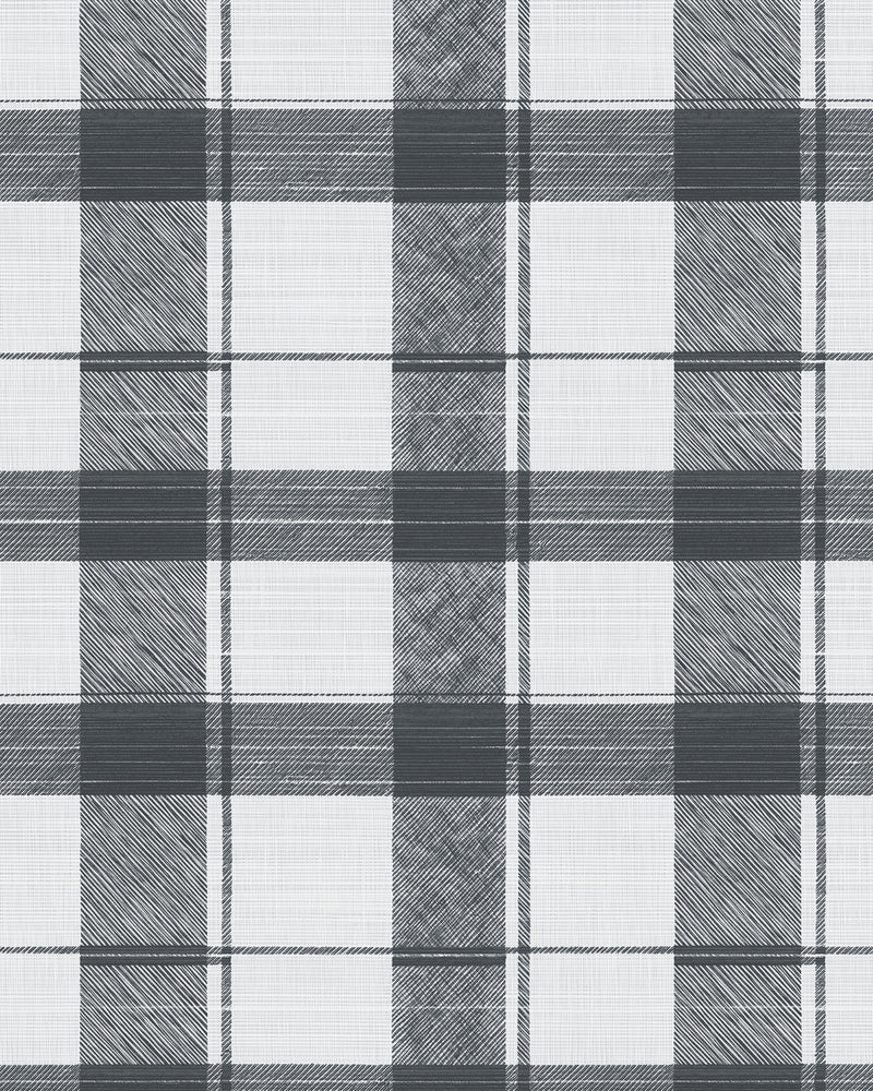 Vintage Varsity Plaid Wallpaper