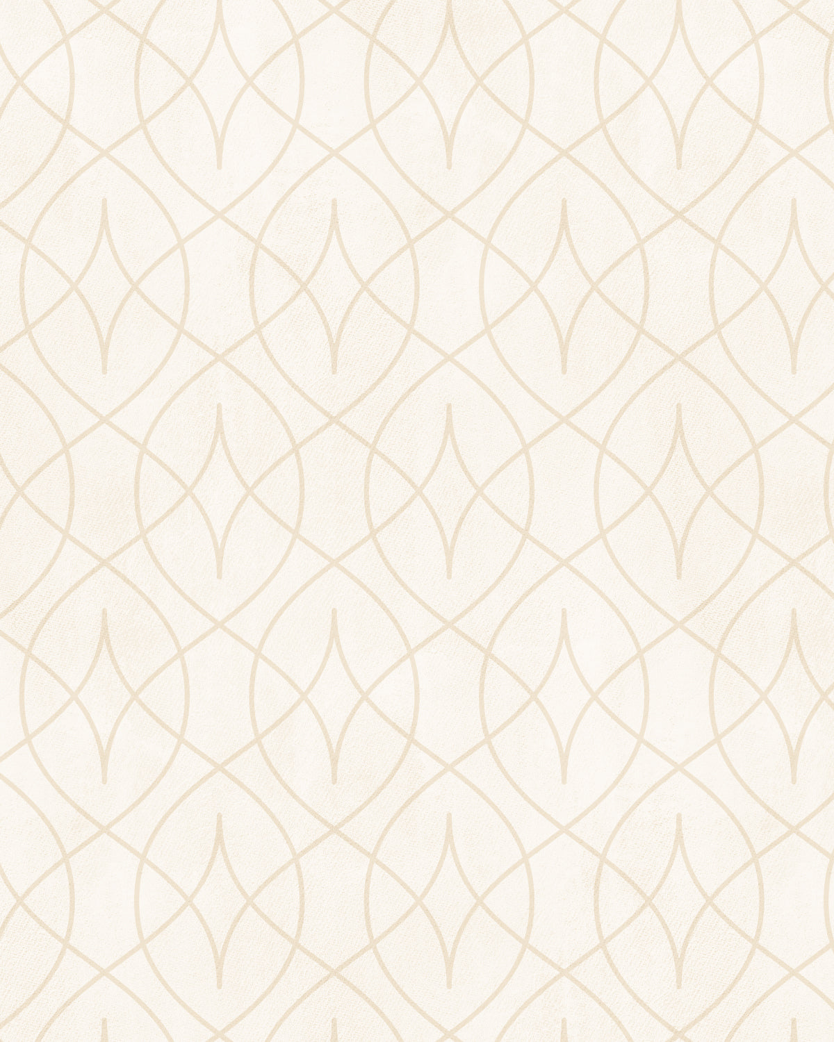 Parisian Diamond Beige Wallpaper