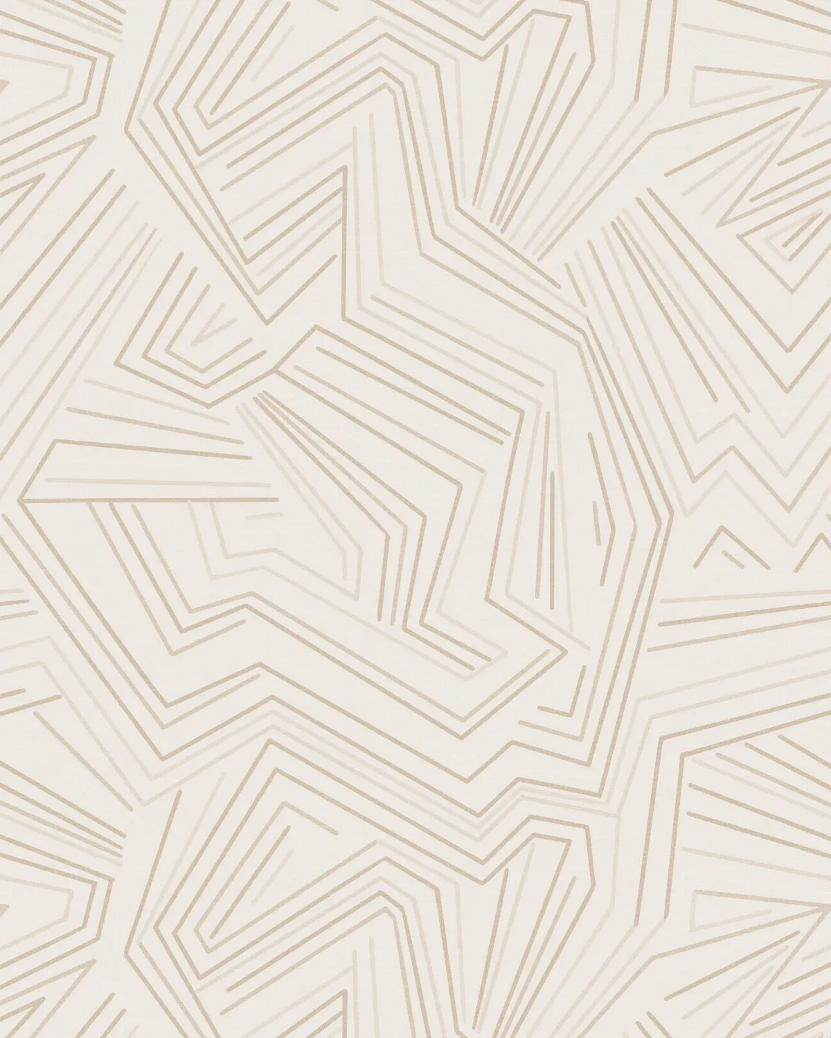 Abstract Line Art Beige Wallpaper from Olive et Oriel where you can shop wallpaper and artworks online