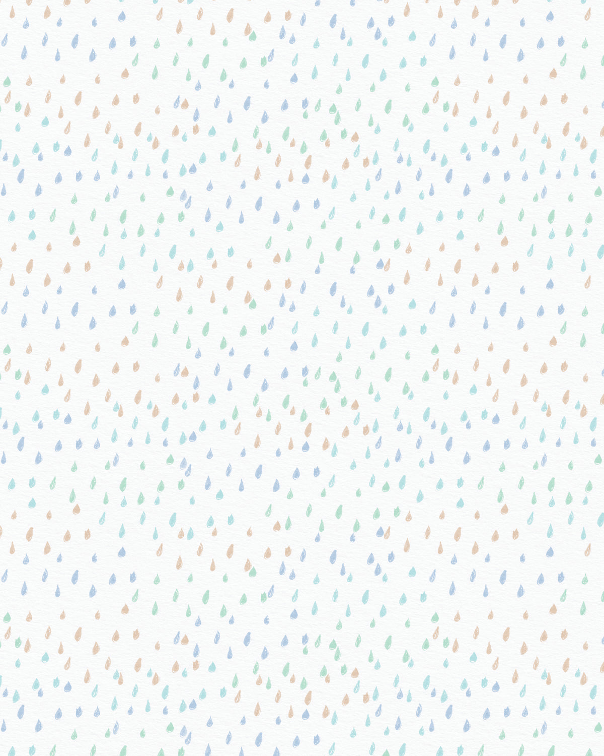 Fun Rain Drops Wallpaper