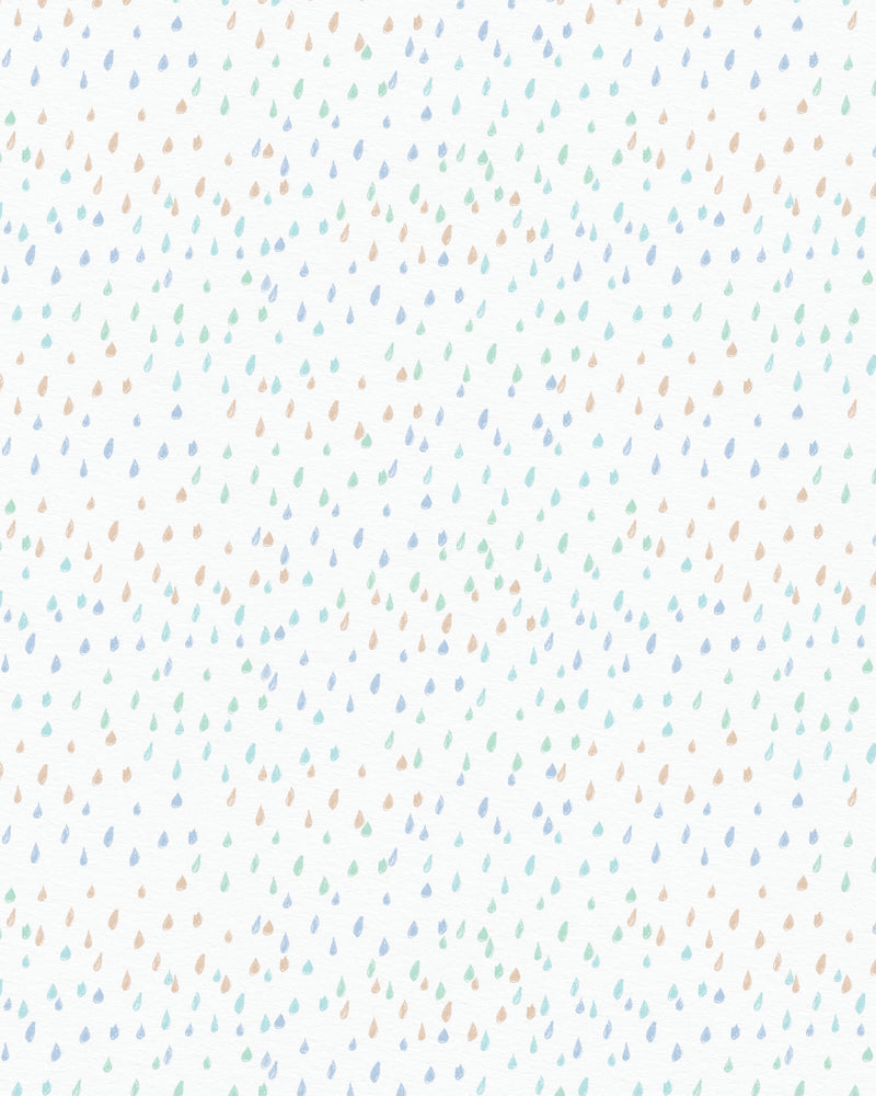 Fun Rain Drops Wallpaper