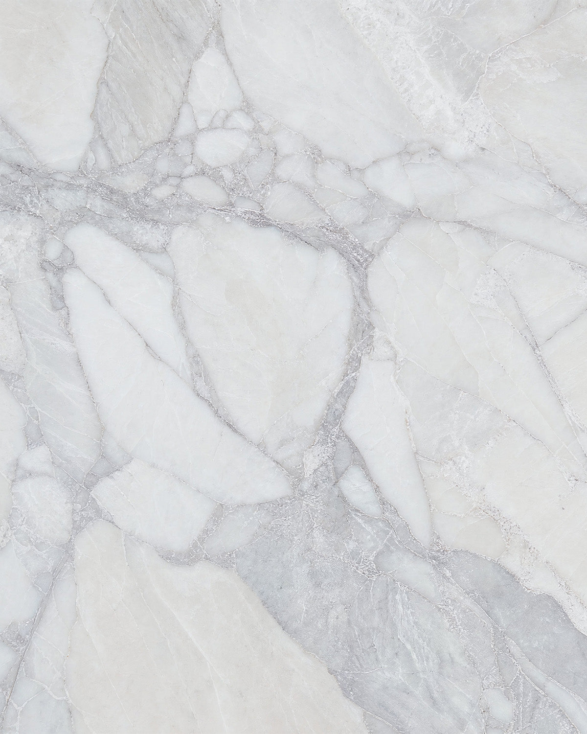 Cloud Vein Grey Marble Mural Wallpaper