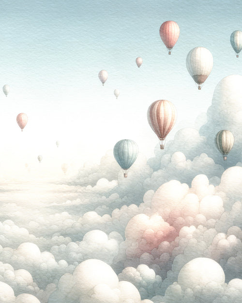 Balloon Dreamscape Wallpaper