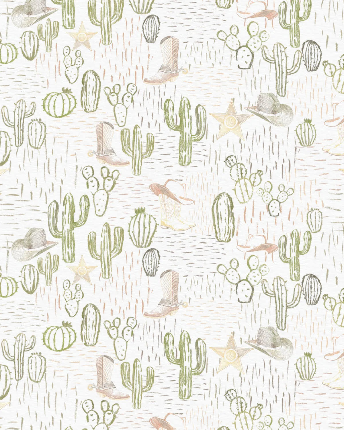 Wild West Wallpaper from Olive et Oriel where you can shop wallpaper and artworks online