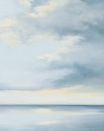 Calm Seas Painted Mural Wallpaper