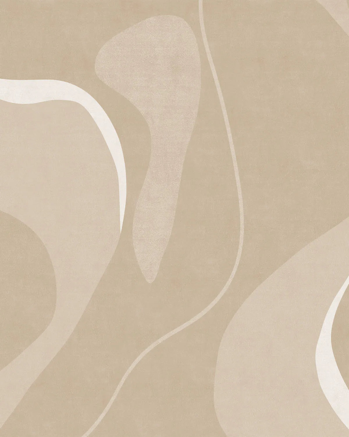 Graphique Mural Beige Wallpaper from Olive et Oriel where you can shop wallpaper and artworks online