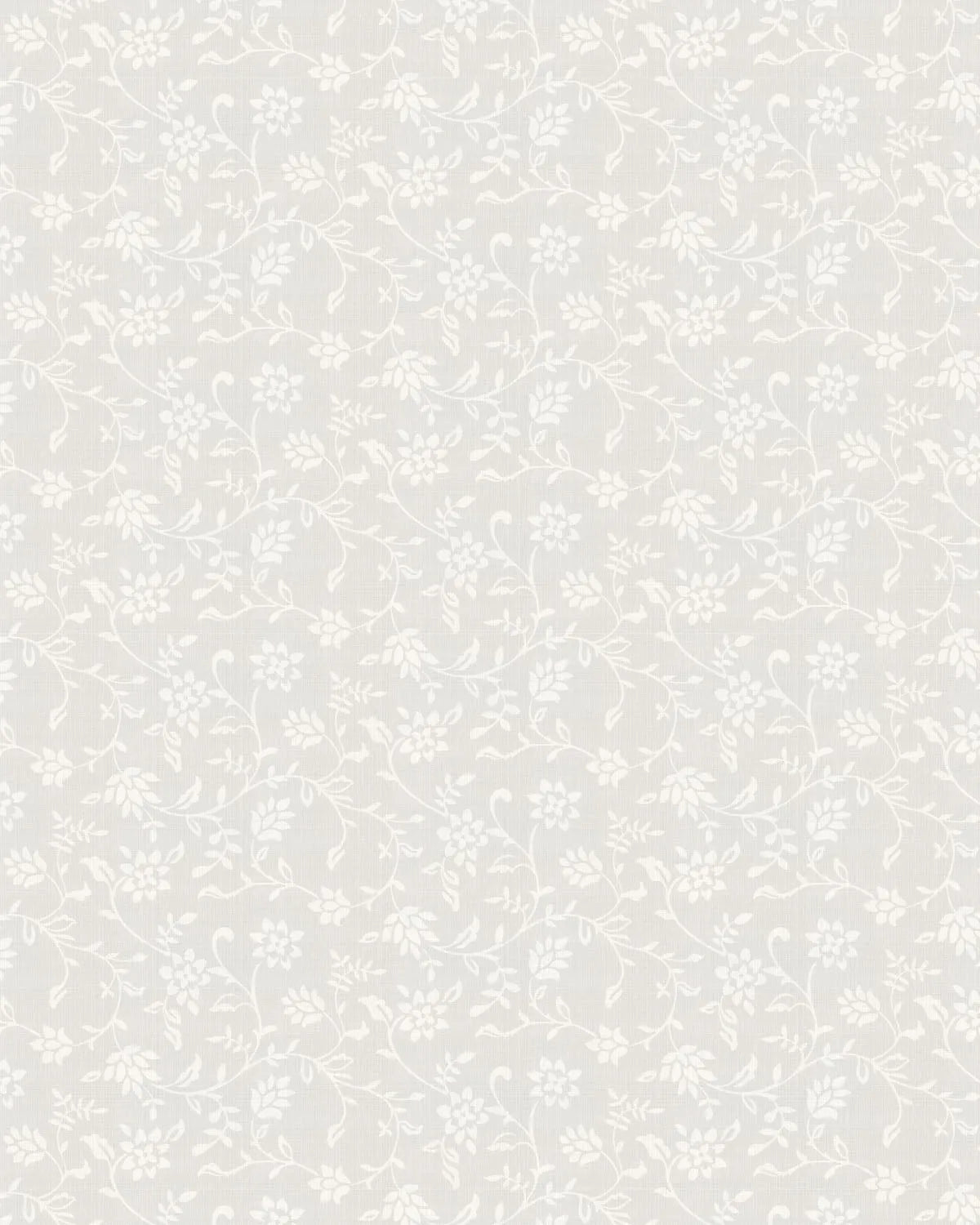 Floral Country Vines in Soft Grey Wallpaper from Olive et Oriel where you can shop wallpaper and artworks online