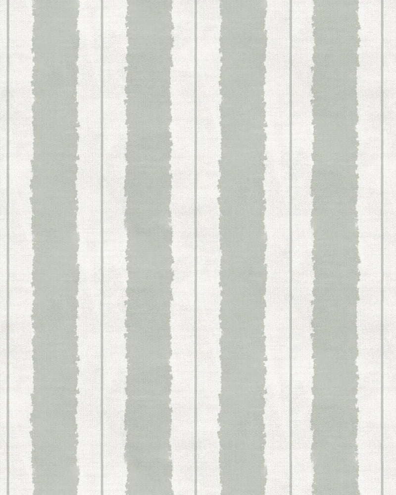 Painterly Stripes In Eucalyptus Green Wallpaper from Olive et Oriel where you can shop wallpaper and artworks online