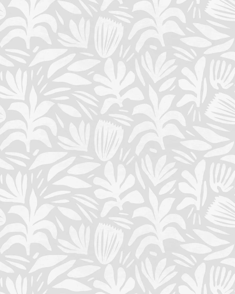 Modern Cut Grey Wallpaper from Olive et Oriel where you can shop wallpaper and artworks online