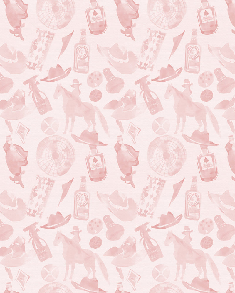 Roll the Dice Cowgirl Wallpaper