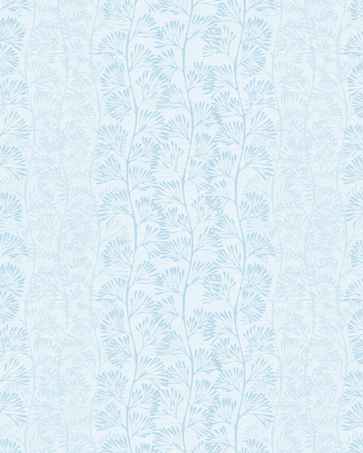 Ocean Luxe Stripes in Light Blue Wallpaper