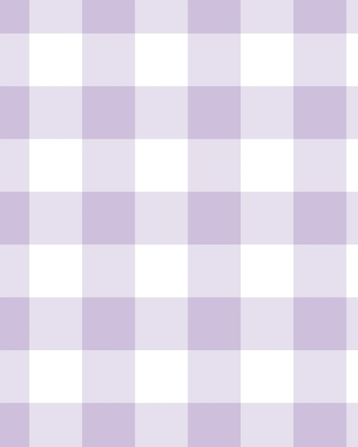 Medium Gingham Check Lilac Wallpaper from Olive et Oriel where you can shop wallpaper and artworks online