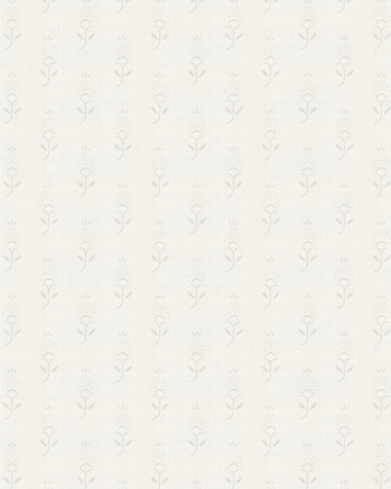 Country Stem in Soft Grey Wallpaper from Olive et Oriel where you can shop wallpaper and artworks online