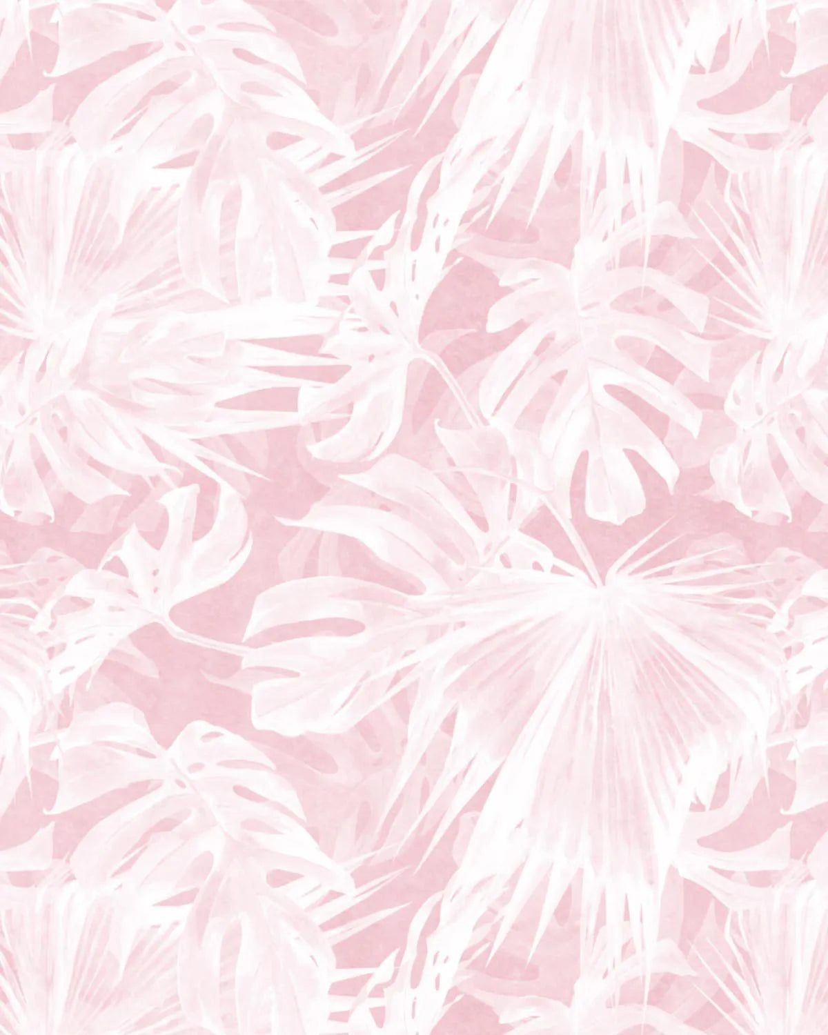 Maui Palm Pink Wallpaper from Olive et Oriel where you can shop wallpaper and artworks online