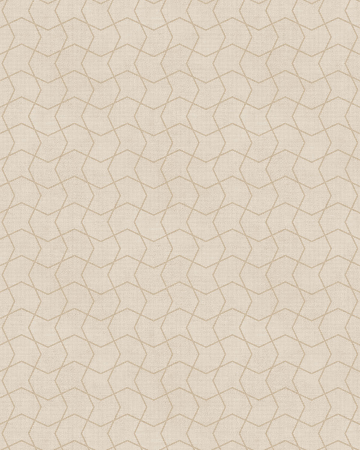 Luxe Zig Zag Beige Wallpaper