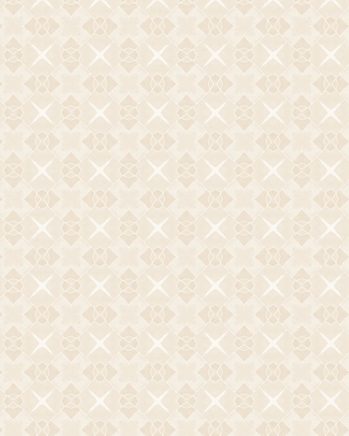 Geo Cross Stitch Beige Wallpaper from Olive et Oriel where you can shop wallpaper and artworks online