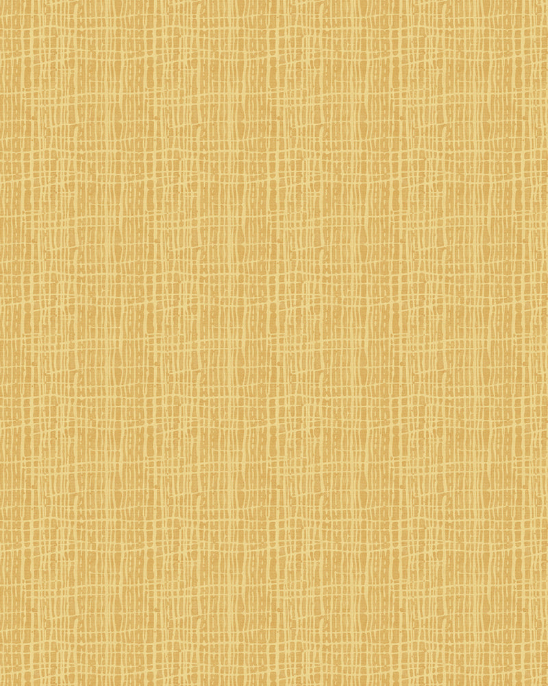 Java in Mustard Commercial Vinyl Wallcovering