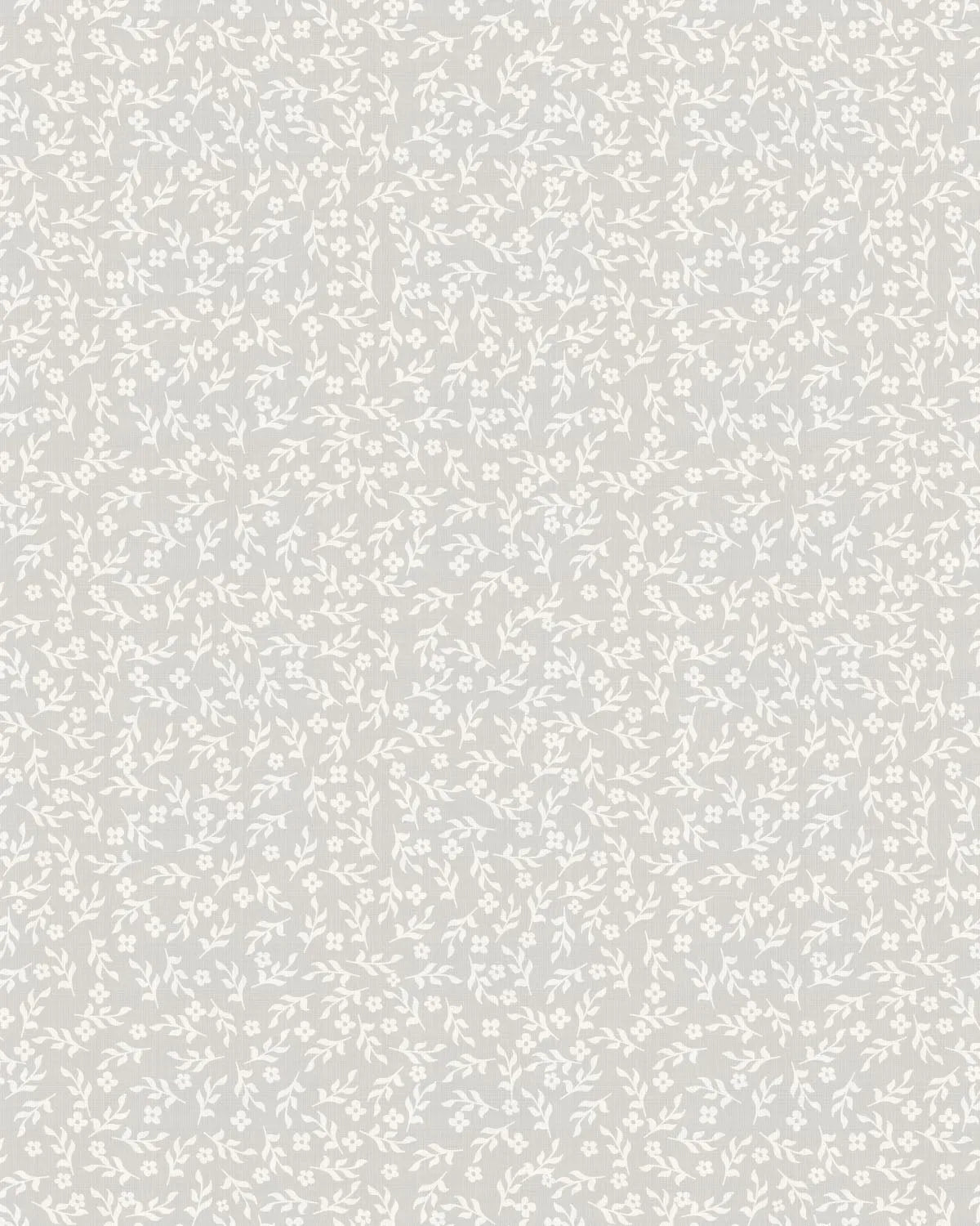 Heritage Daisies in Soft Grey Wallpaper from Olive et Oriel where you can shop wallpaper and artworks online