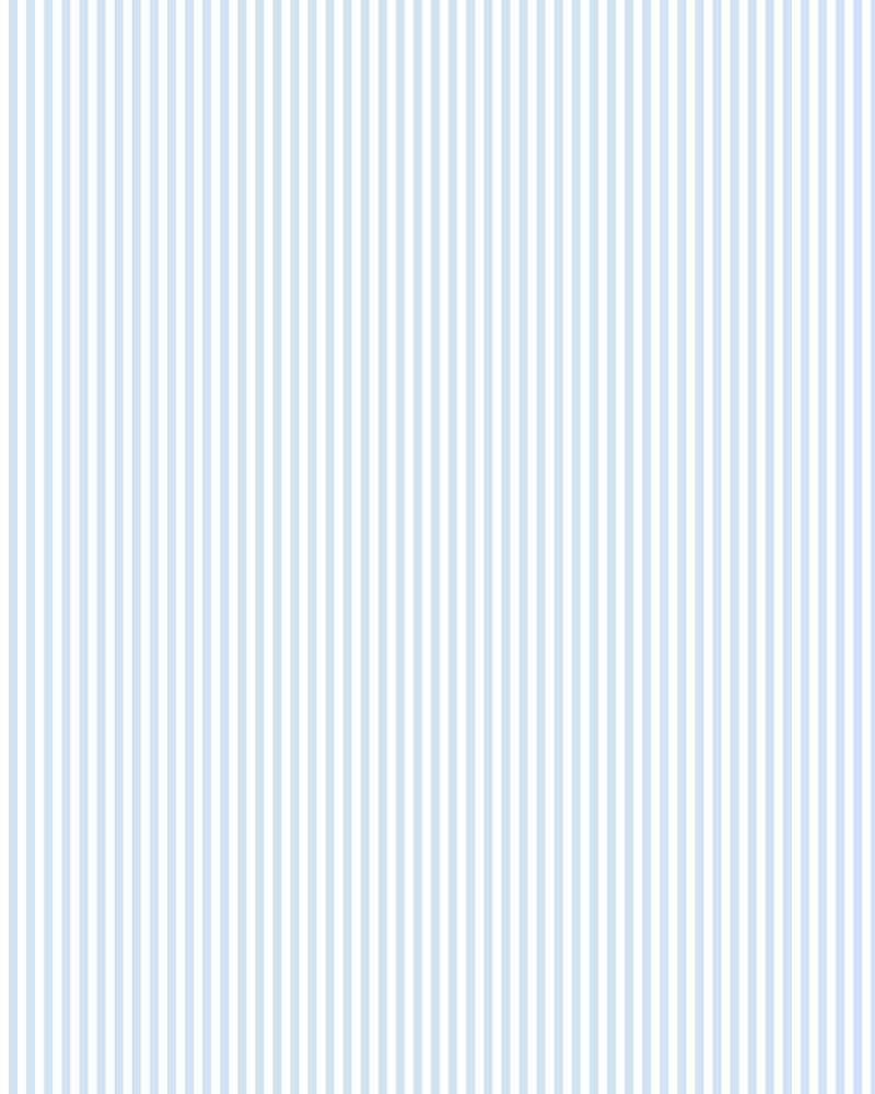 Palisade Blue Thin Stripe Wallpaper