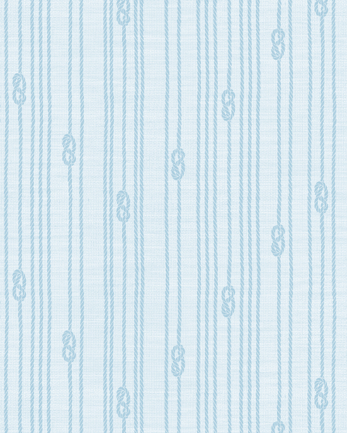 Reef Knot in Light Blue Wallpaper