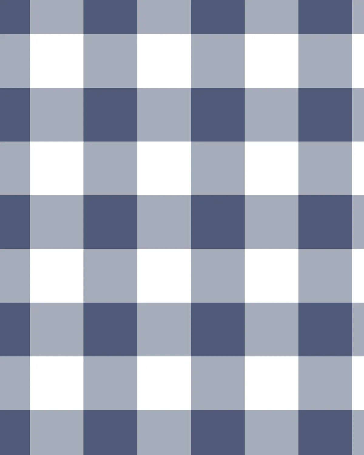 Medium Gingham Check Navy Blue Wallpaper from Olive et Oriel where you can shop wallpaper and artworks online