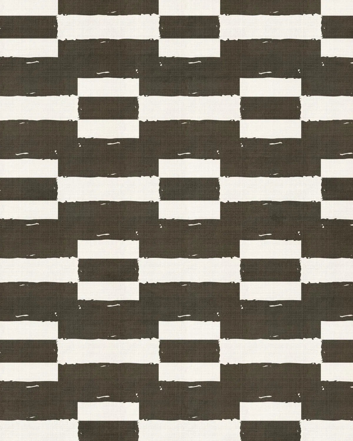 Geo Stripe Black & White Wallpaper from Olive et Oriel where you can shop wallpaper and artworks online