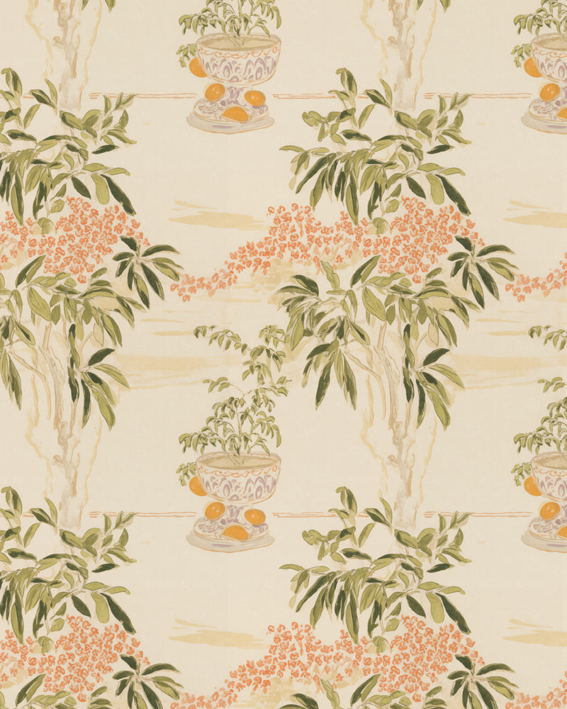 Le Vase De Jardin Wallpaper from Olive et Oriel where you can shop wallpaper and artworks online