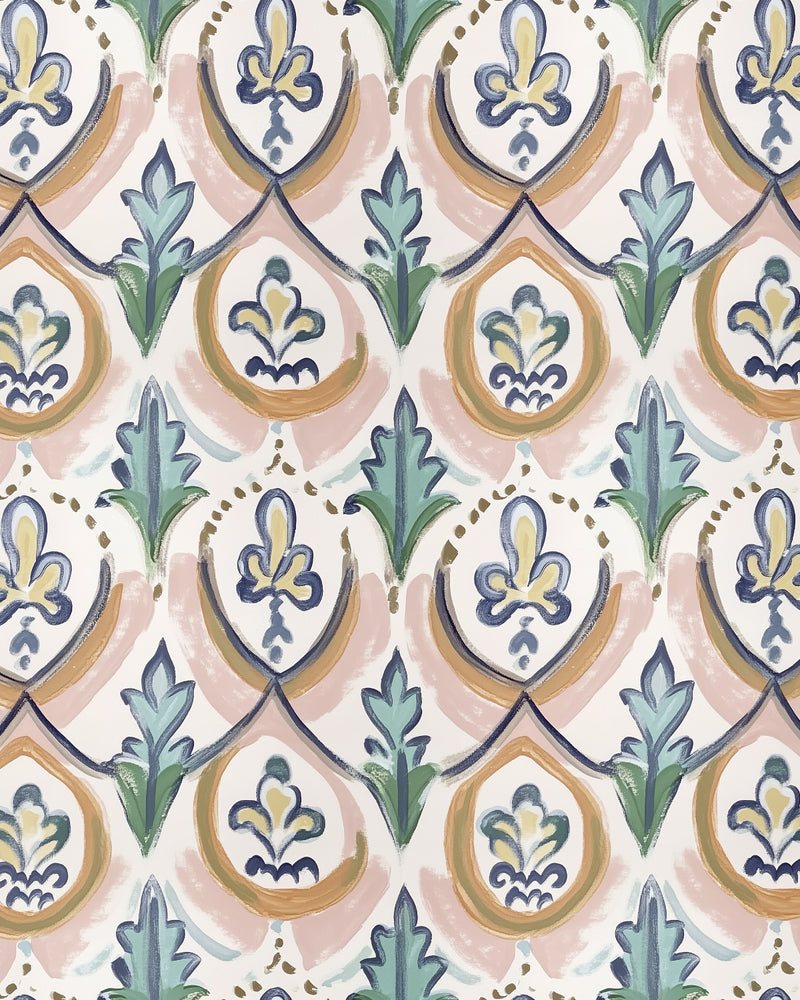 Incanto Wallpaper from Olive et Oriel where you can shop wallpaper and artworks online