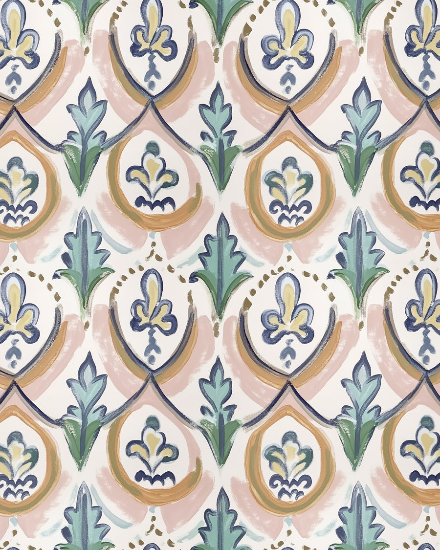 Incanto Wallpaper from Olive et Oriel where you can shop wallpaper and artworks online