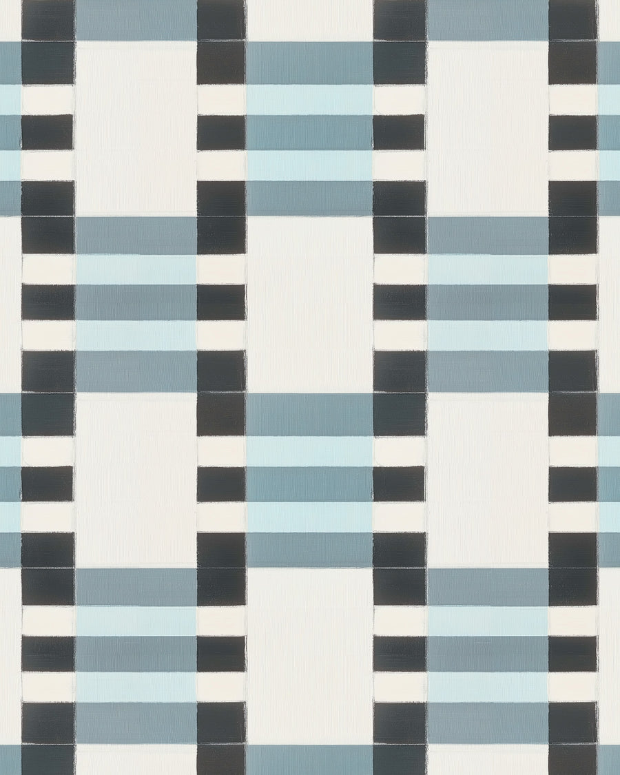 Highland Grids Wallpaper from Olive et Oriel where you can shop wallpaper and artworks online