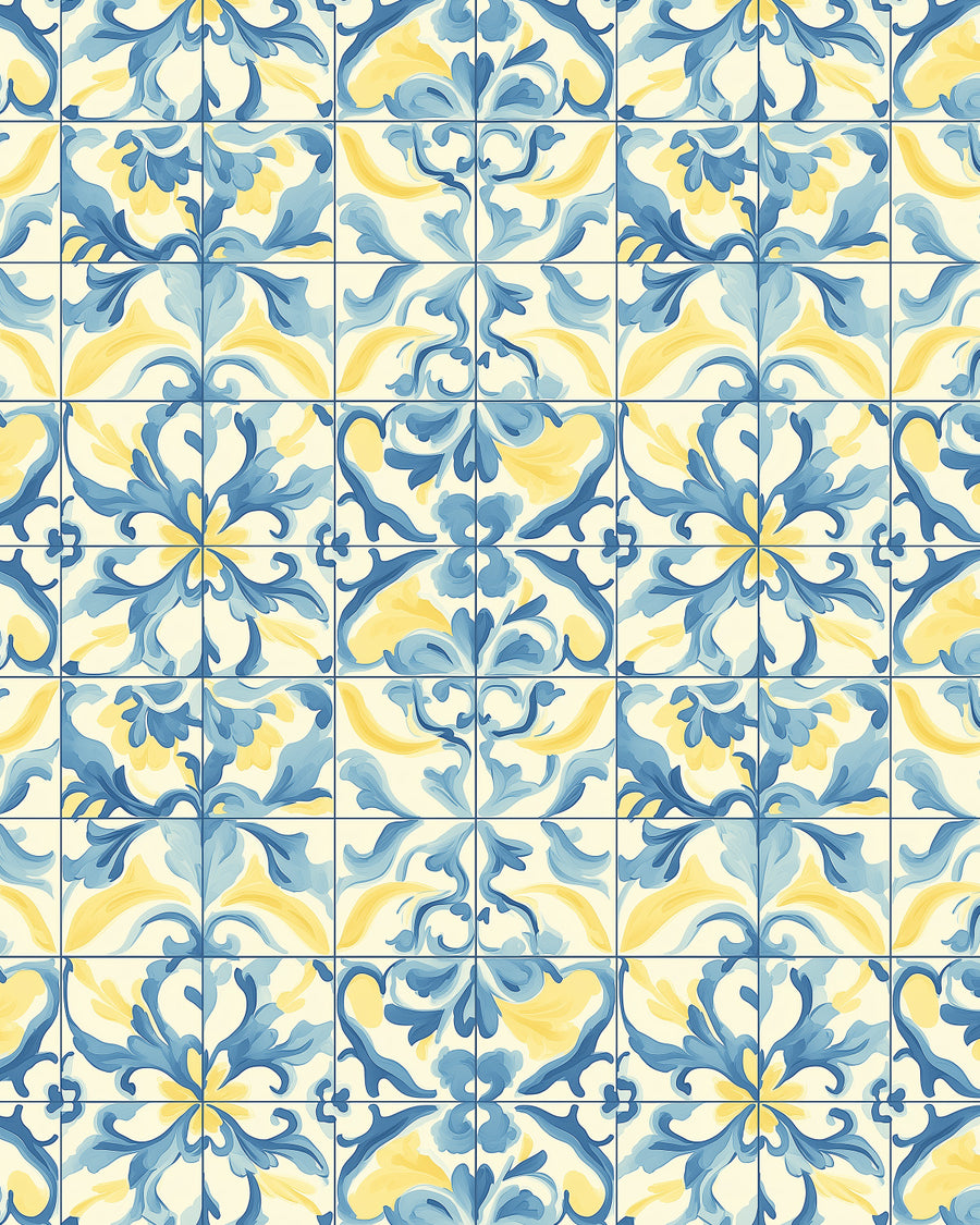 Piazza del Limone Wallpaper from Olive et Oriel where you can shop wallpaper and artworks online