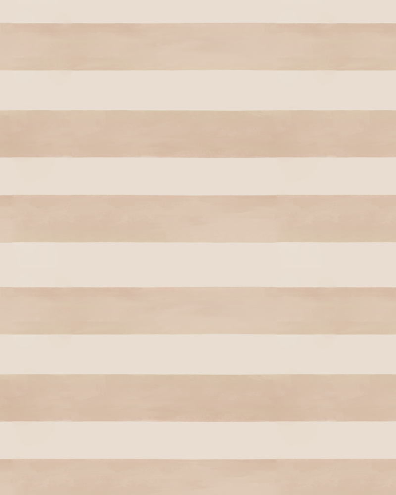 Laguna Beach Horizontal Stripe in Luxe Beige Wallpaper from Olive et Oriel where you can shop wallpaper and artworks online