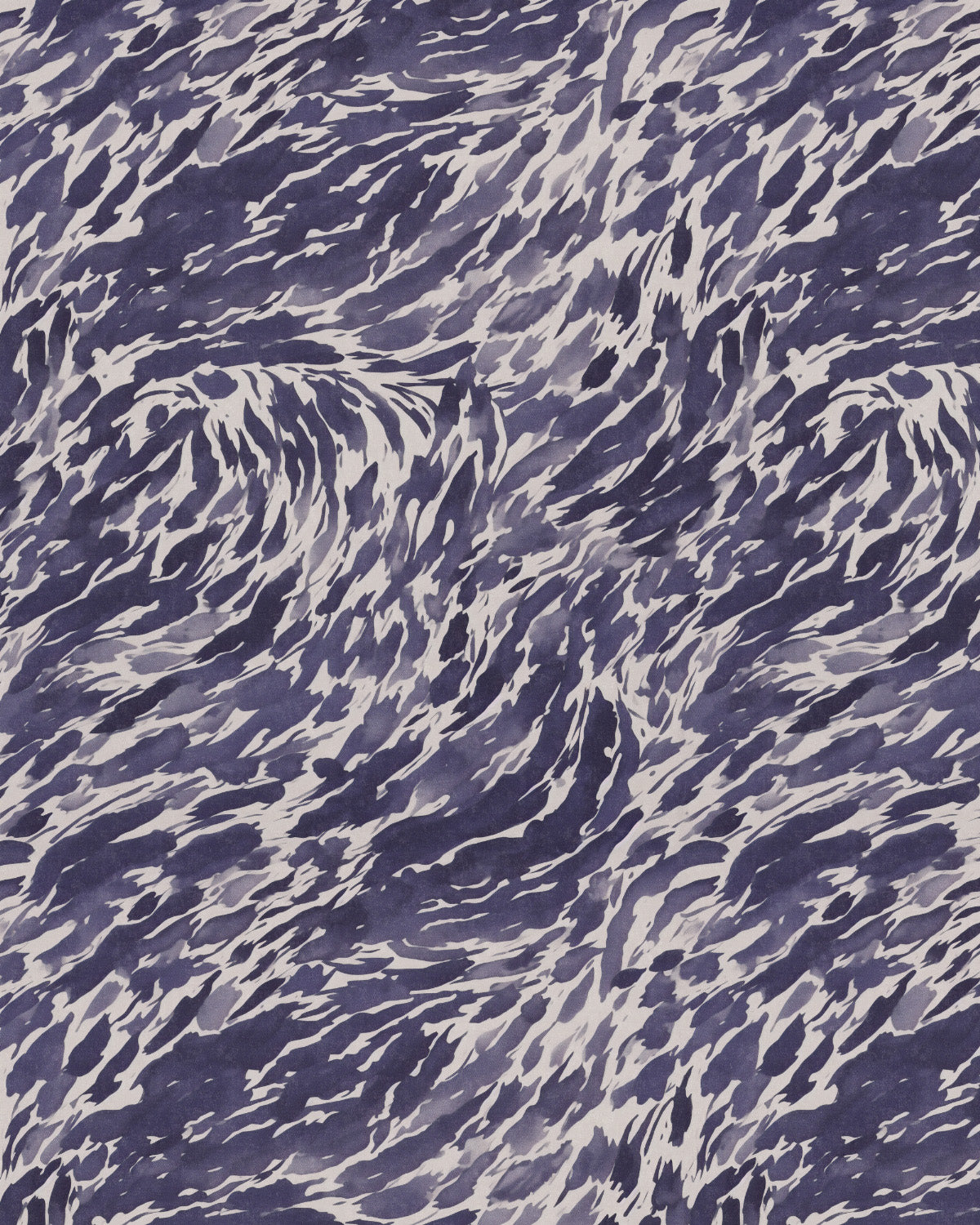 Coastal Drift in Navy Blue Wallpaper