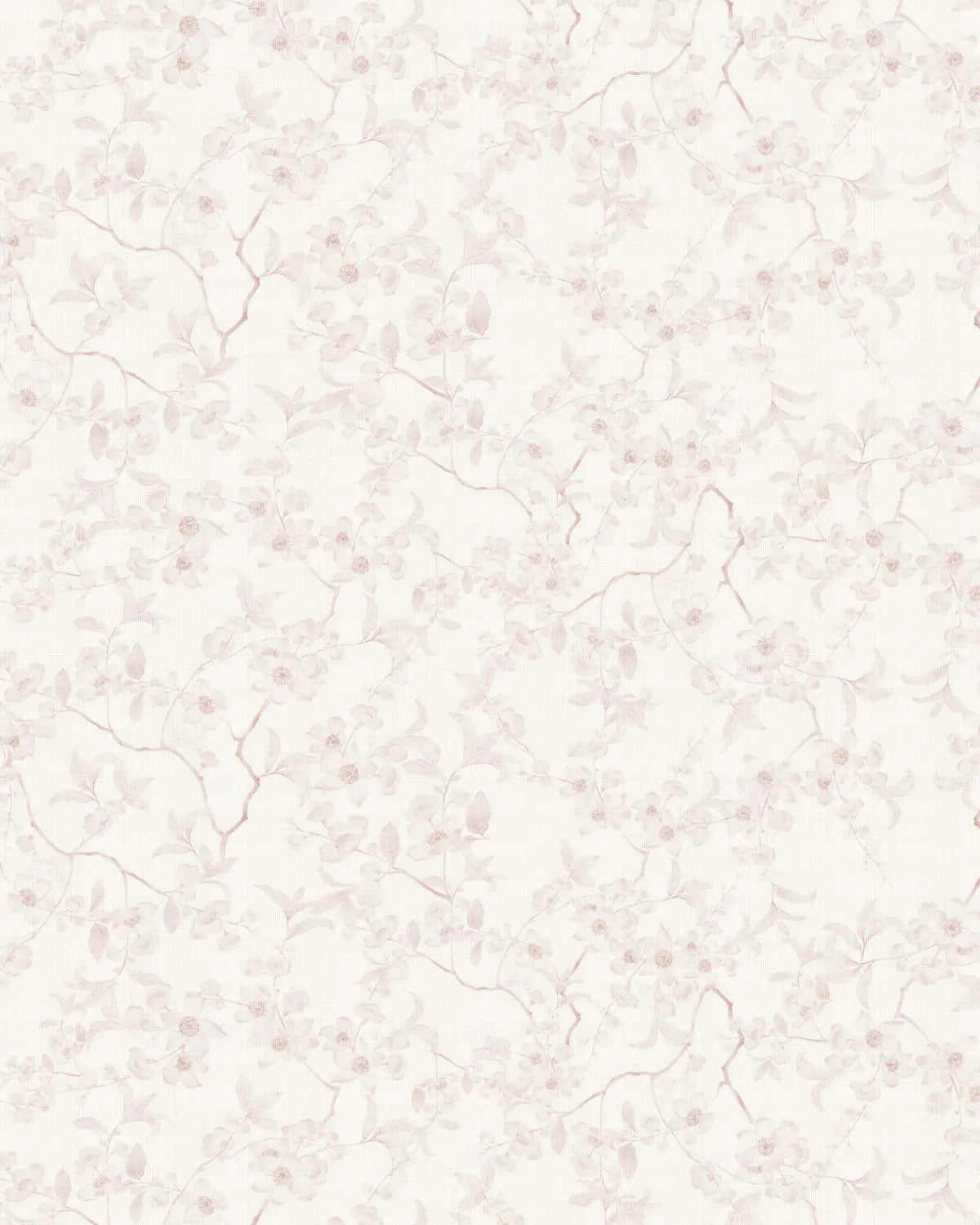 Country Floral Stems in Dusty Pink Wallpaper from Olive et Oriel where you can shop wallpaper and artworks online