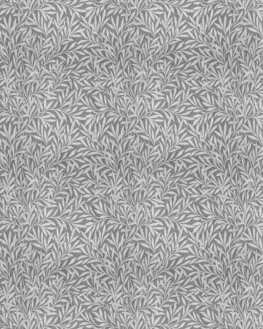 Luxe Foliage Black & White Wallpaper from Olive et Oriel where you can shop wallpaper and artworks online