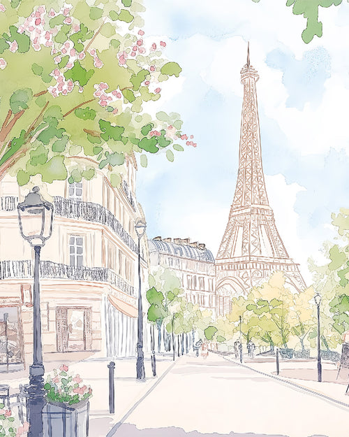 Paris in the Spring Wallpaper Mural