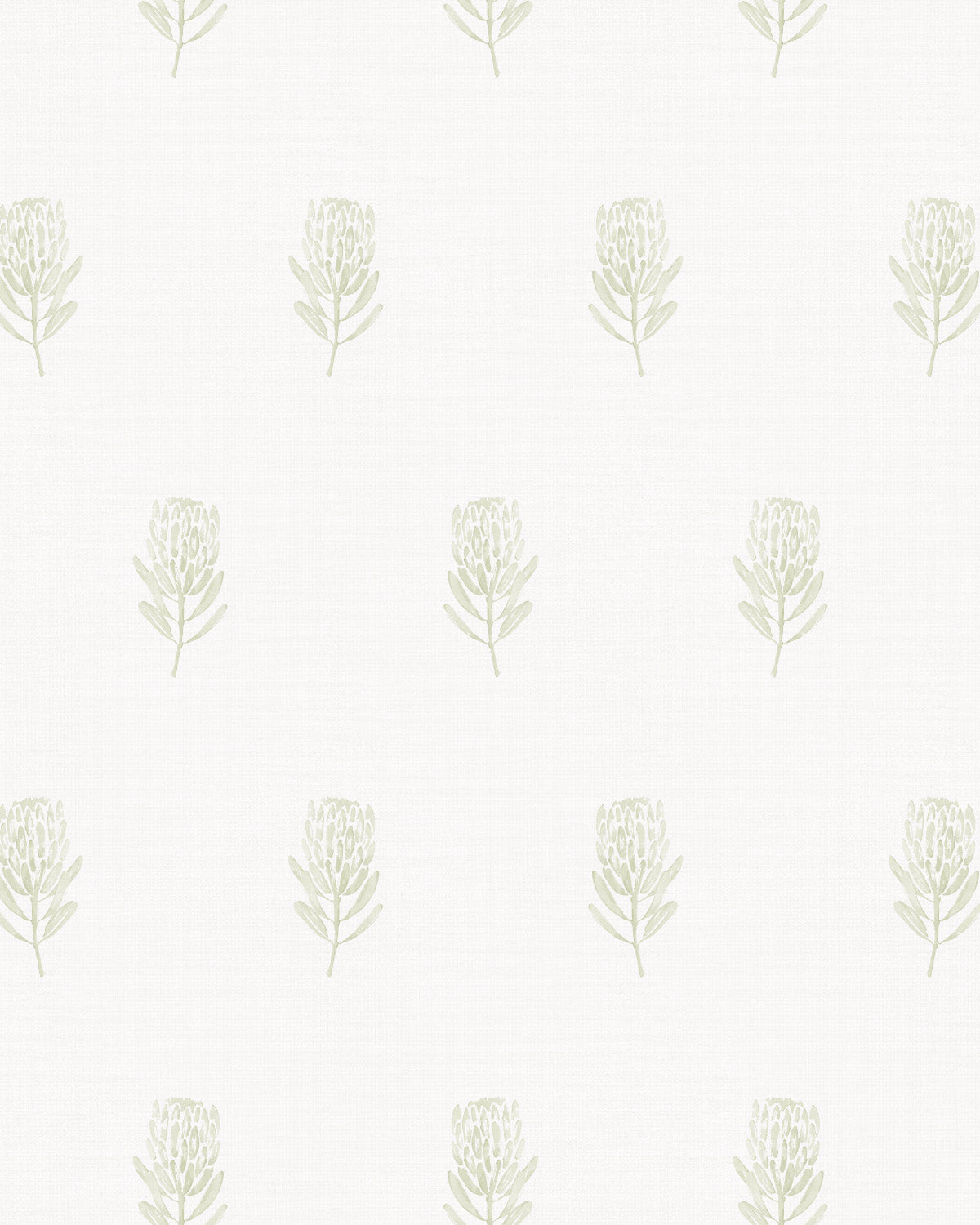 Native Posy in Sage Green Wallpaper