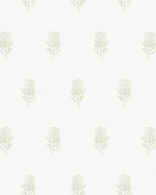Native Posy in Sage Green Wallpaper