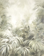 Sage Green Jungle Wallpaper Mural