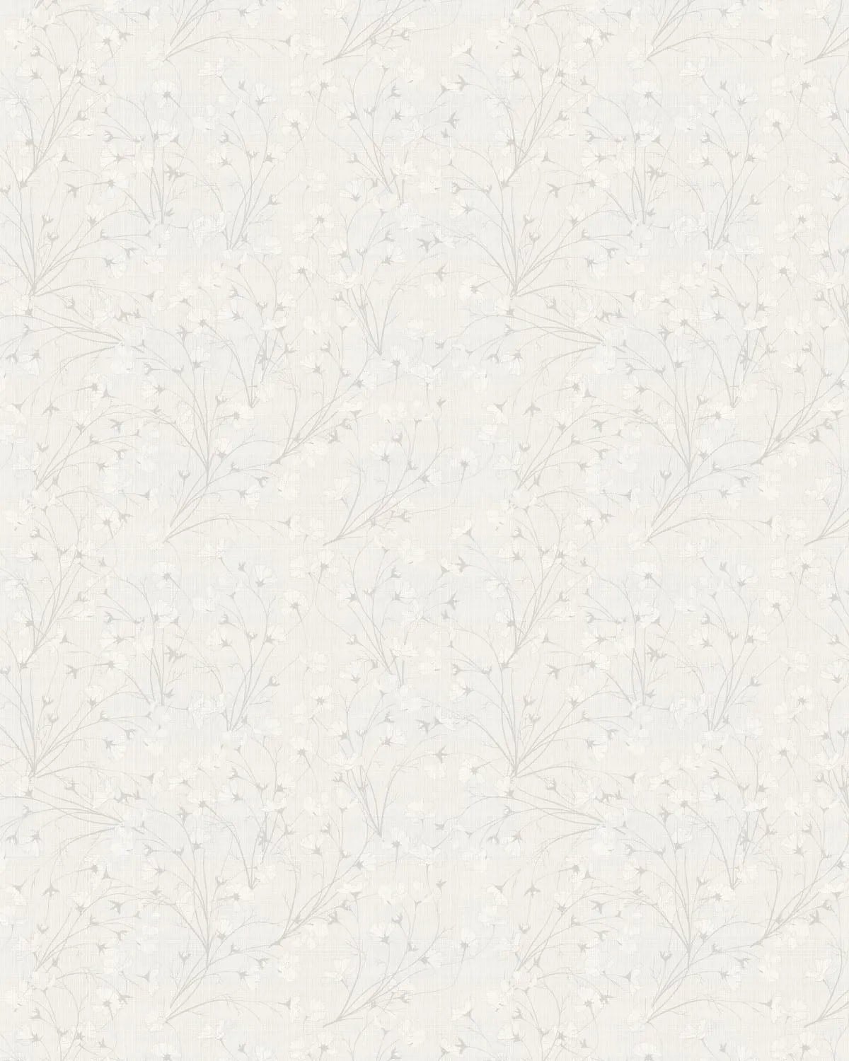 Country Wildflowers in Soft Grey Wallpaper from Olive et Oriel where you can shop wallpaper and artworks online