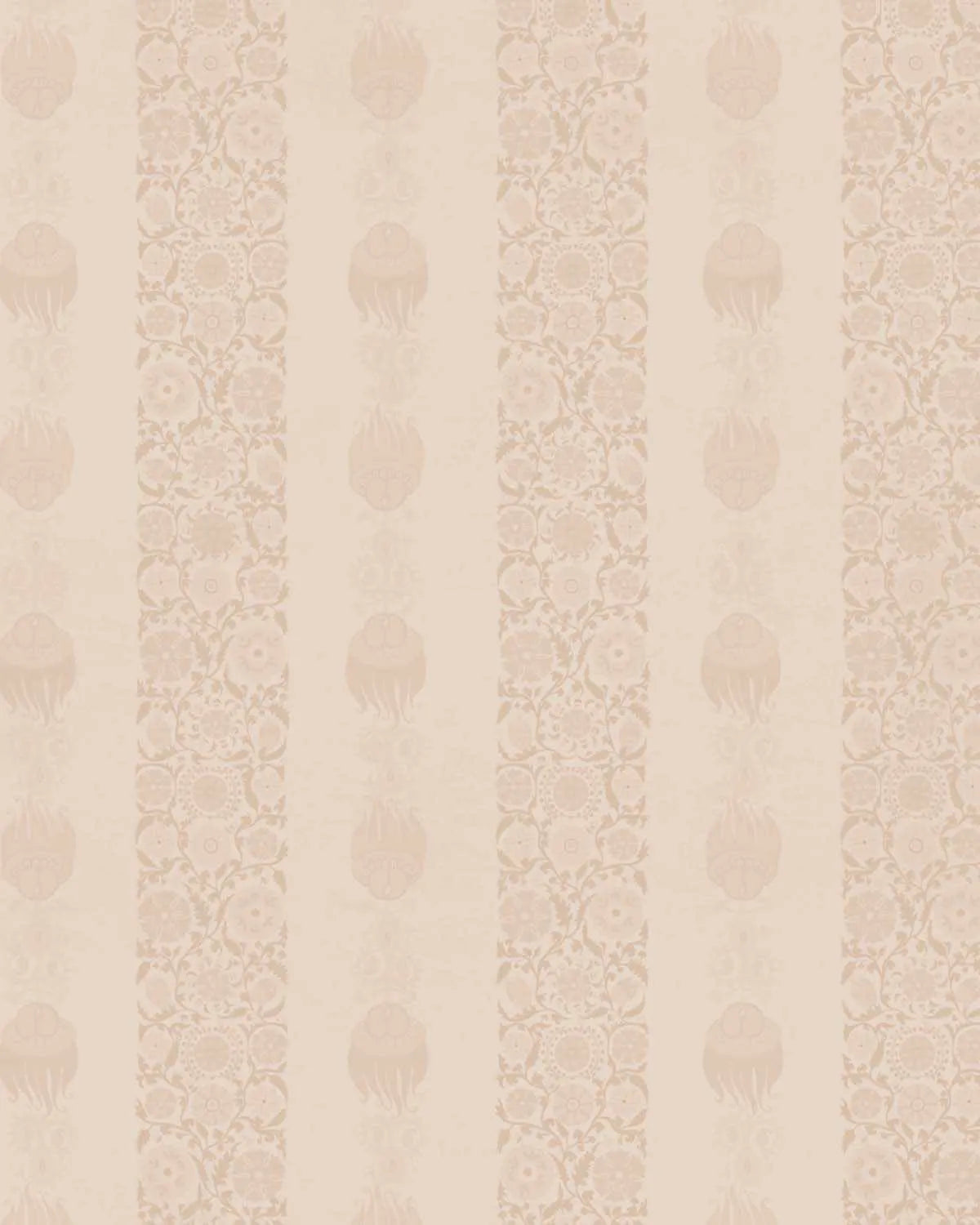 Ornate Stripe Wallpaper from Olive et Oriel where you can shop wallpaper and artworks online