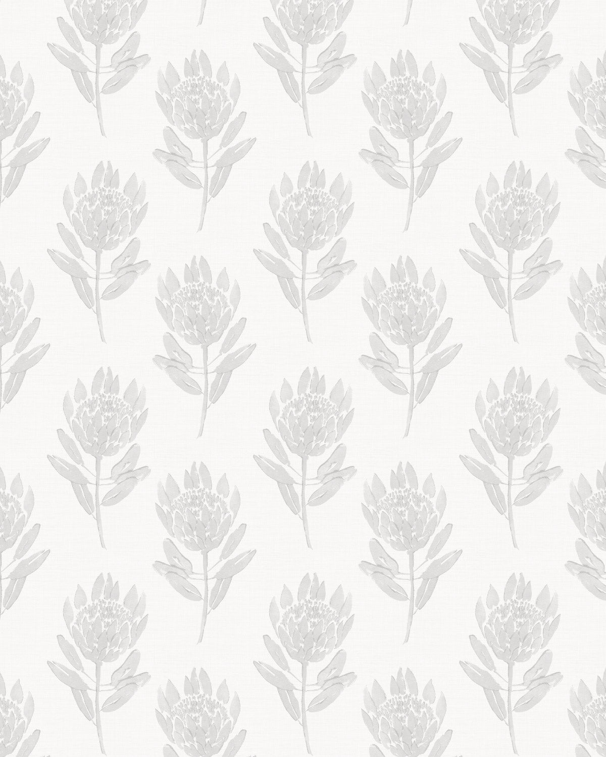 Australian Country Side in Soft Grey Wallpaper