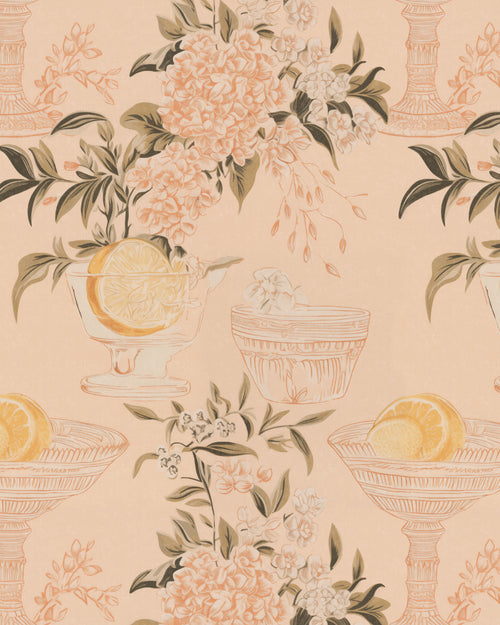 Lemon Sherbet Wallpaper