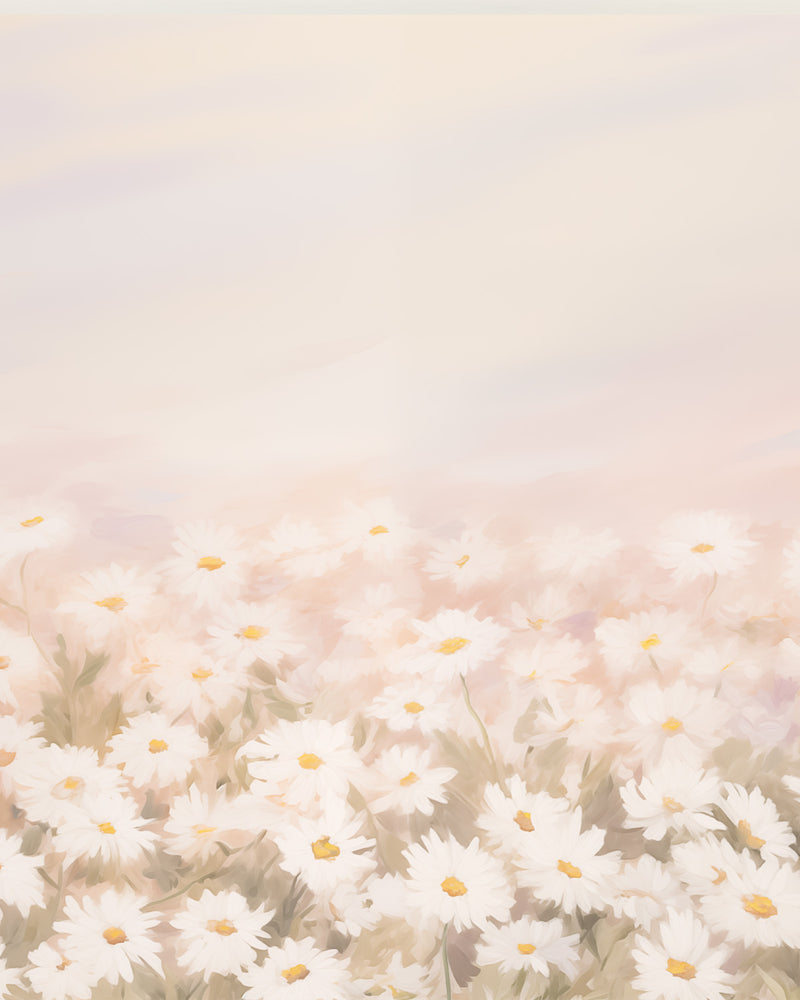 Delicate Daisy Wallpaper Mural