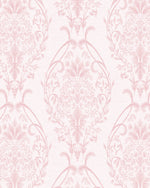 Luxe Damask Pink Wallpaper