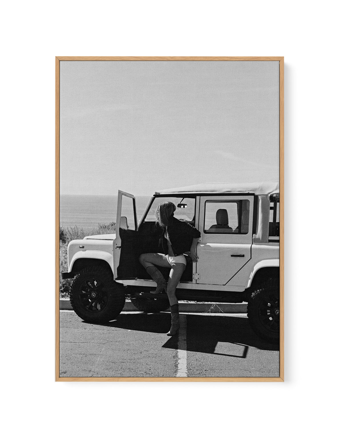 Cali Cowgirl by Carson Grzegorczyk | Framed Canvas Art Print