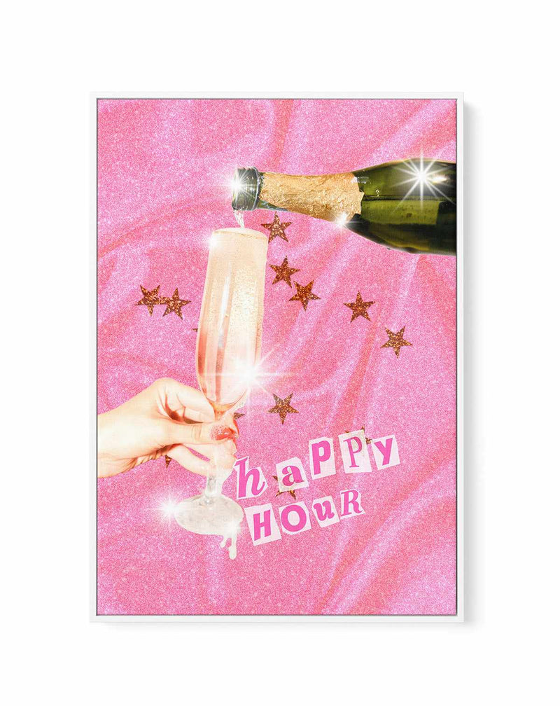 Happy Hour By Athene Fritsch | Framed Canvas Art Print