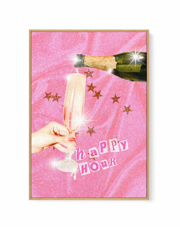 Happy Hour By Athene Fritsch | Framed Canvas Art Print from Olive et Oriel where you can shop wallpaper and artworks online
