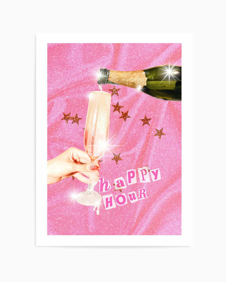 Happy Hour By Athene Fritsch | Art Print from Olive et Oriel where you can shop wallpaper and artworks online