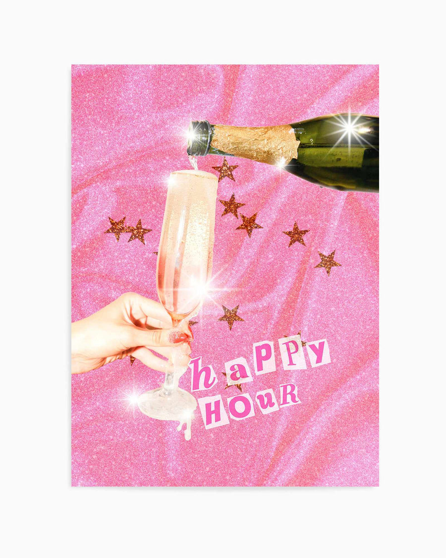 Happy Hour By Athene Fritsch | Art Print from Olive et Oriel where you can shop wallpaper and artworks online